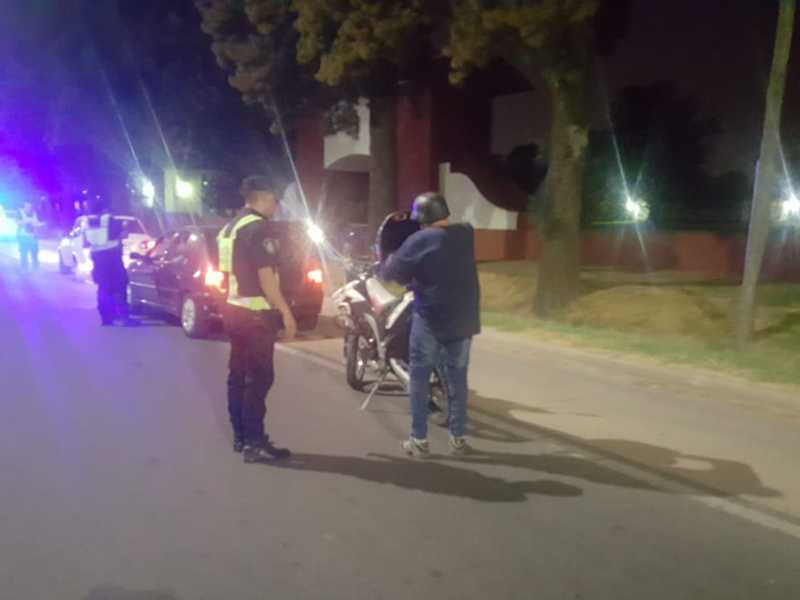 Los operativos en la madrugada de este lunes Los operativos en la madrugada de este lunes