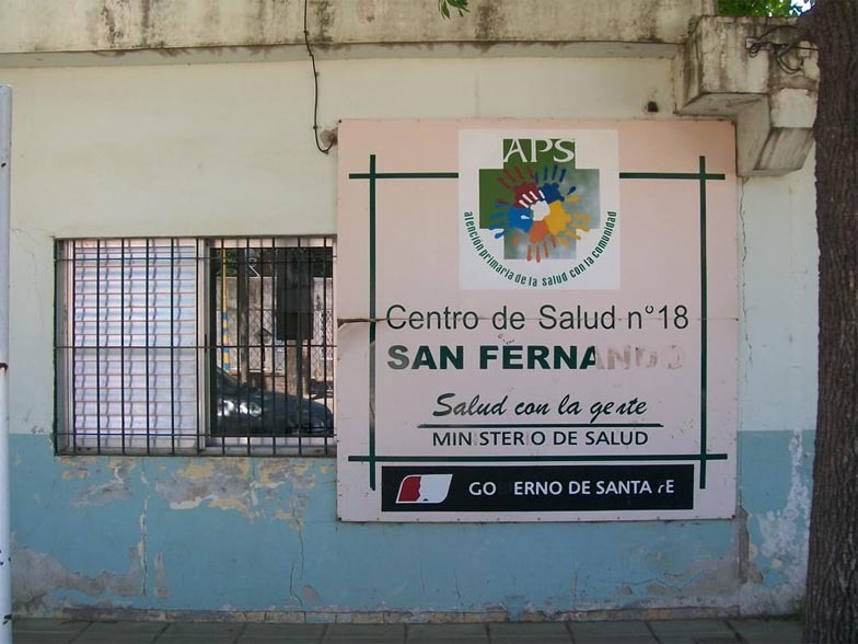 Uno de los dispensarios de Granadero Baigorria Uno de los dispensarios de Granadero Baigorria