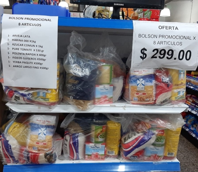 Mercaderías a precios promocionales