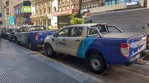 Una de las unidades móviles del PAMI Una de las unidades móviles del PAMI