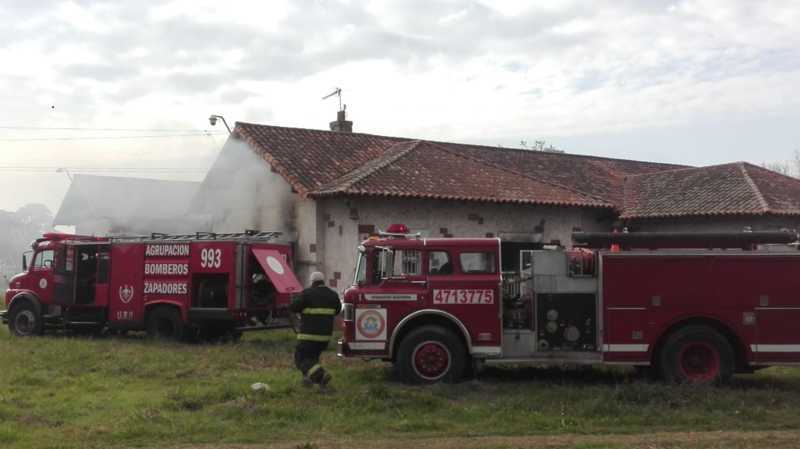 El trabajo de los Bomberos