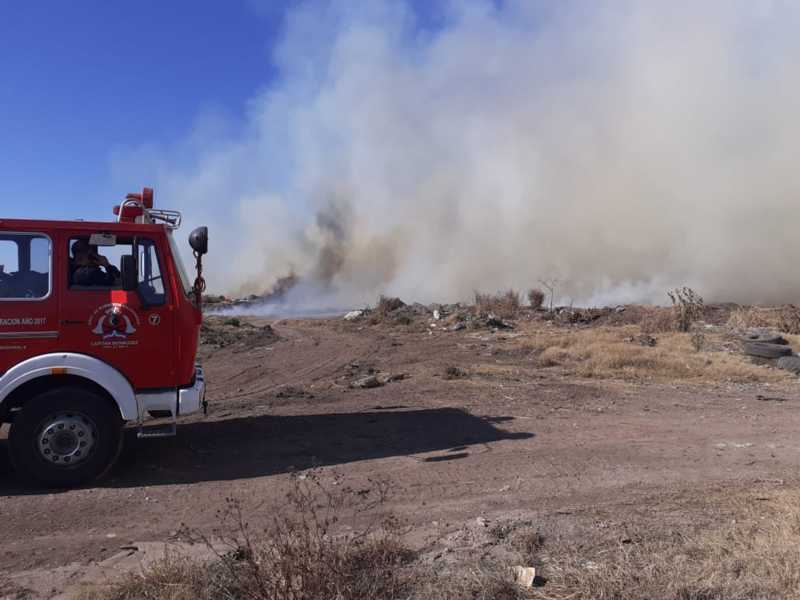 Los bomberos en alerta