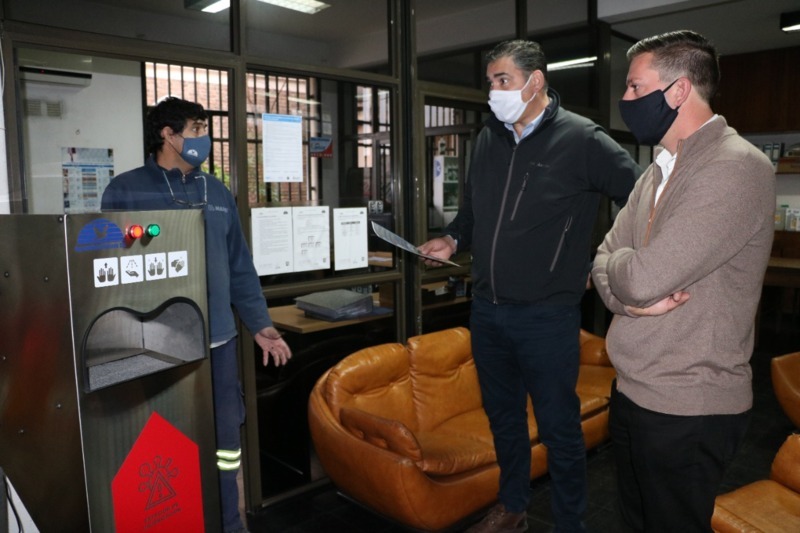 La presentaci&oacute;n en el Municipio