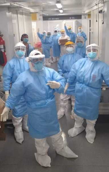 Los trabajadores de la salud