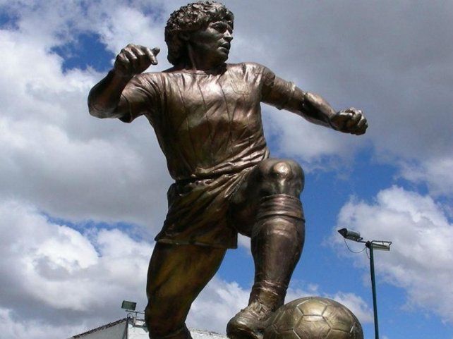 El homenaje al mejor futbolista de todos los tiempos