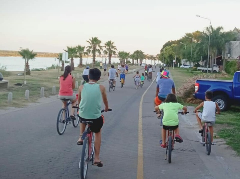 El recorrido por la costanera