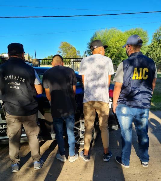 Los detenidos por la AIC