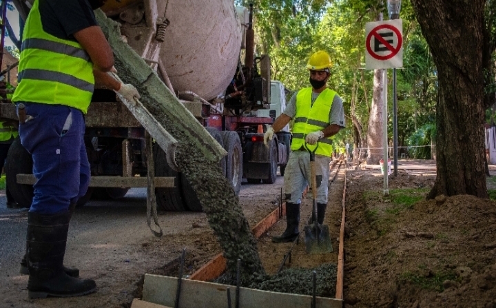 La trabajos en el sector este de la ciudad