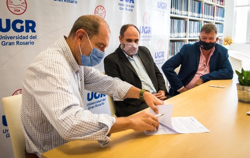 La firma del convenio