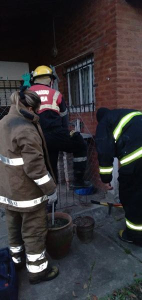 Bomberos en acci&oacute;n