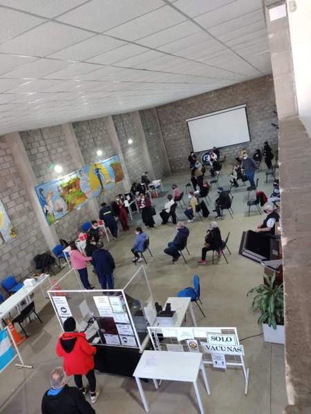 El Centro de vacunaci&oacute;n