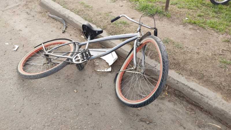 La bicicleta atropellada