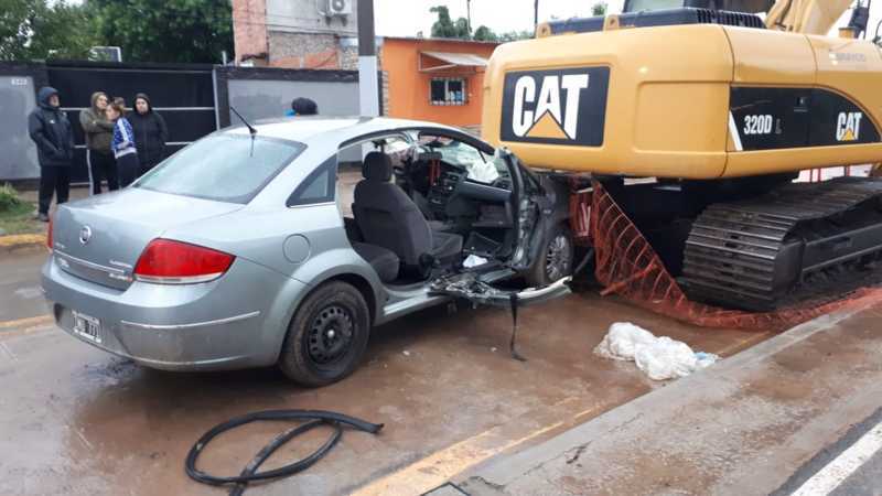 El lamentable accidente