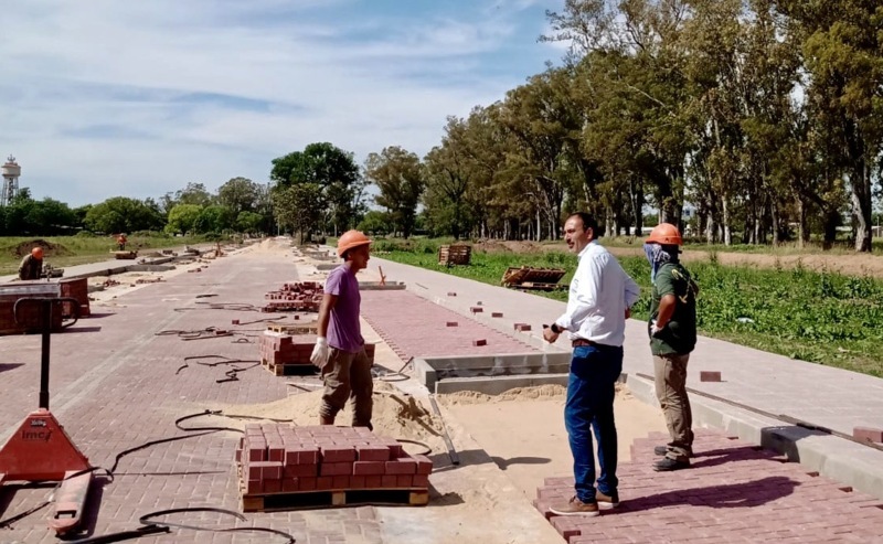 La obra a punto de culminar