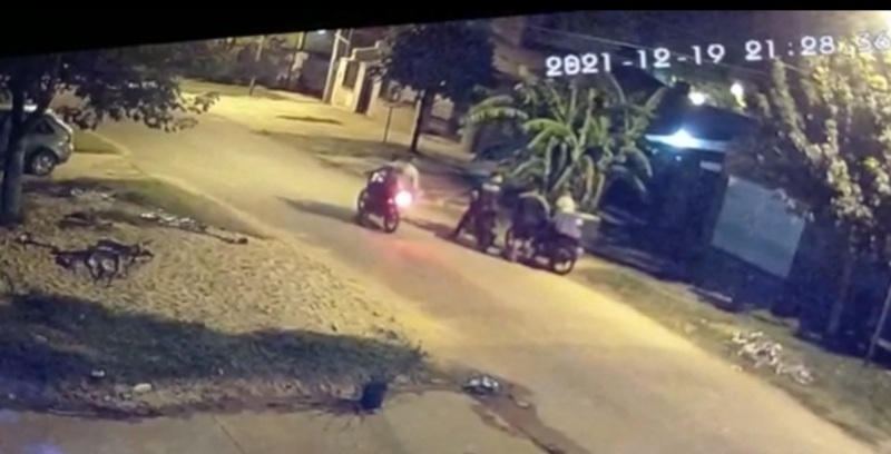 El momento del atraco El momento del atraco
