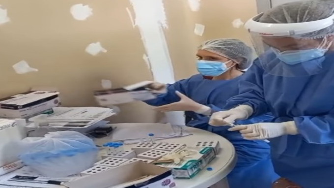 Los trabajadores de salud de la ciudad