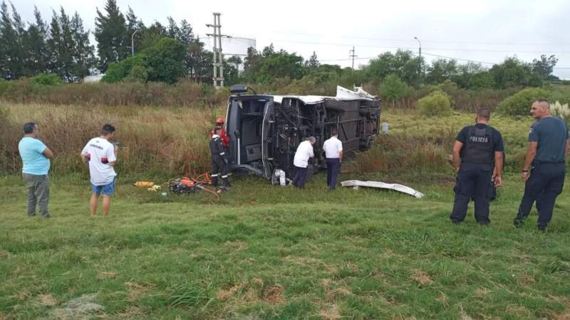 El lugar del accidente