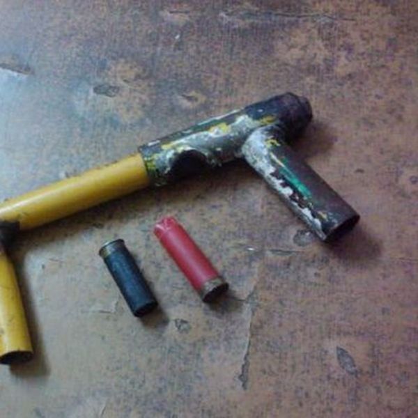 El arma de fabricaci&oacute;n casera