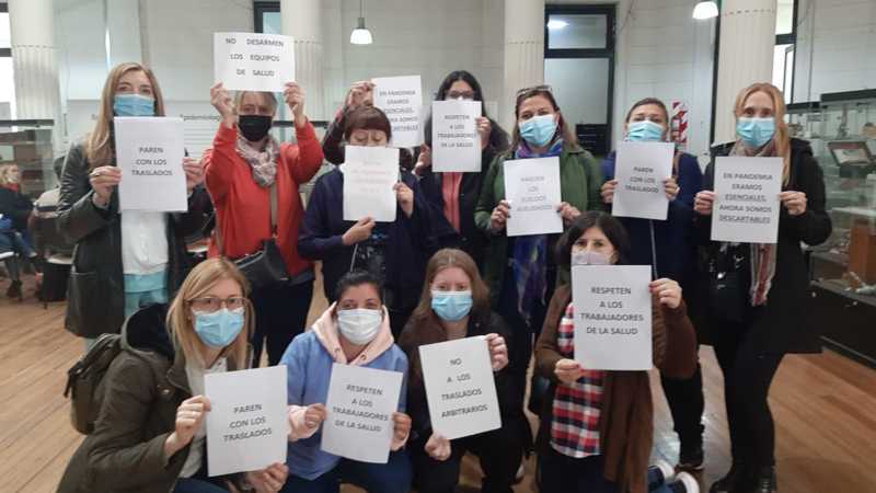 La protesta de salud