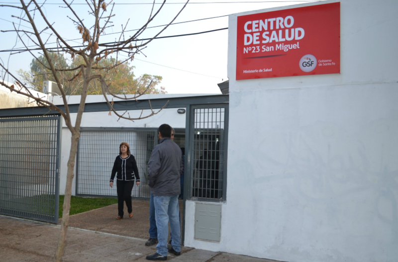 El dispensario en la zona oeste