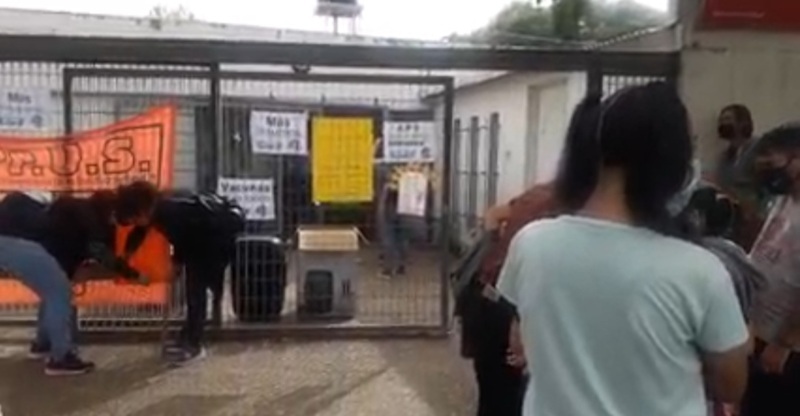 La protesta quedará &#91;para la próxima