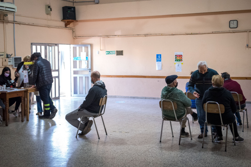 La jornada en el Centro de Jubilados