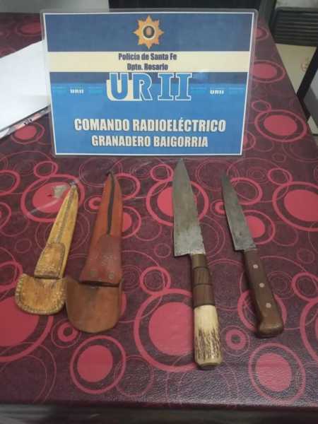 Las armas secuestradas