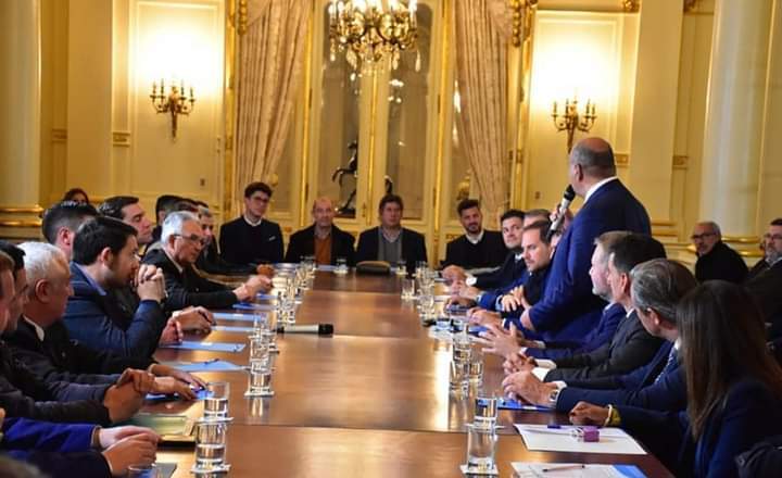 El acto realizado en la Casa Rosada