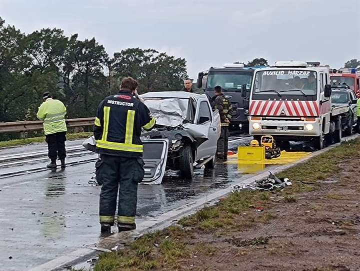 El lugar del accidente