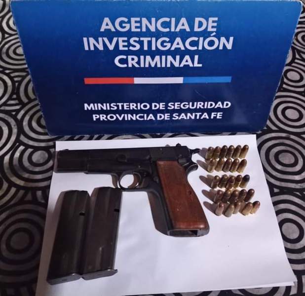 Armas secuestradas