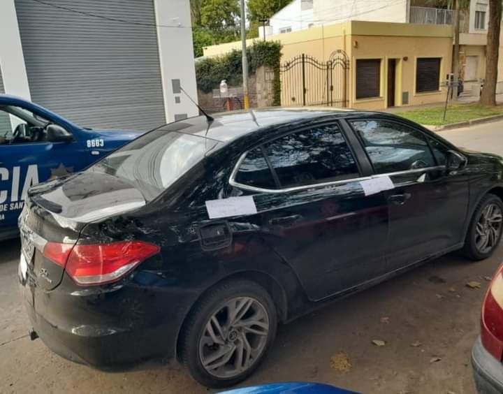 El auto secuestrado El auto secuestrado