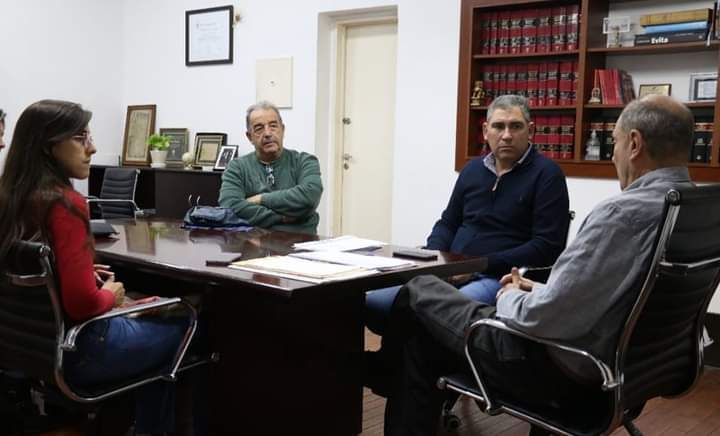 La reuni&oacute;n en el municipio