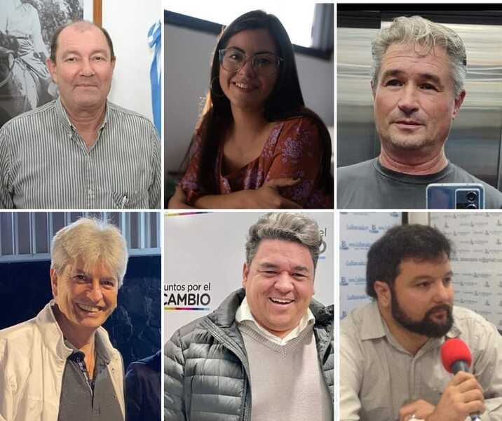 Los precandidatos a Intendentes