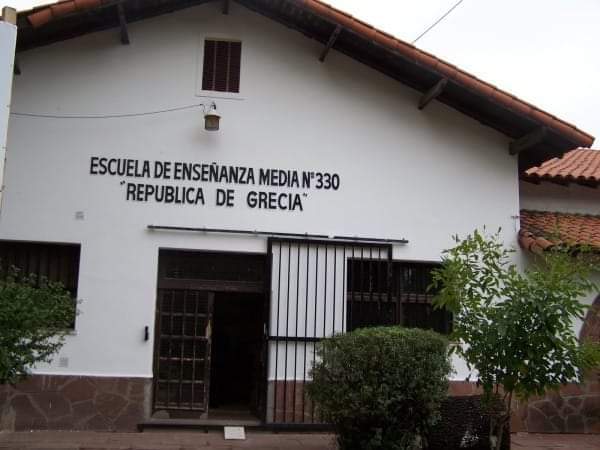 El colegio danmificado