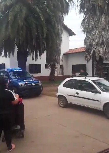 El momento de la detención