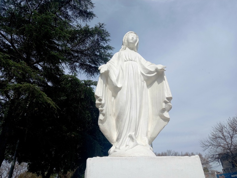 La imagen restaurada