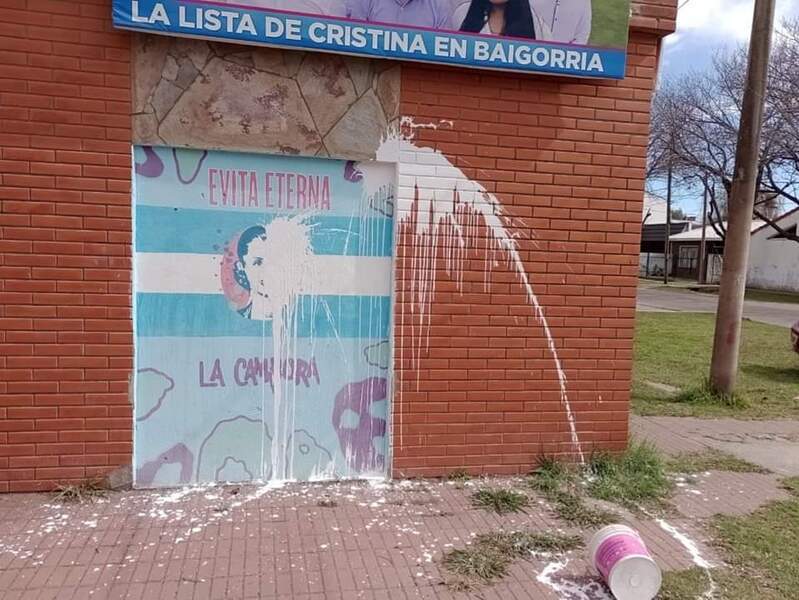 El local atacado