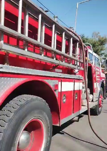 Los bomberos en una jornada intensa