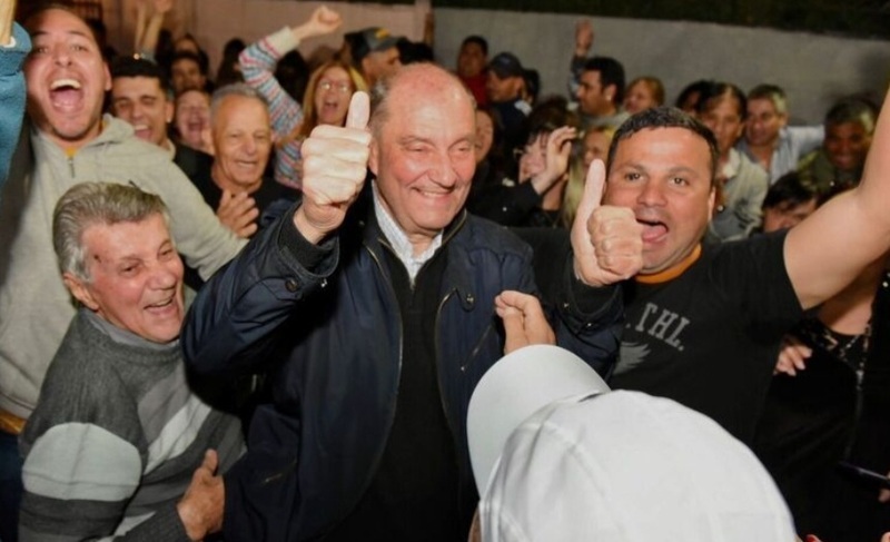 El intendente reelecto El intendente reelecto