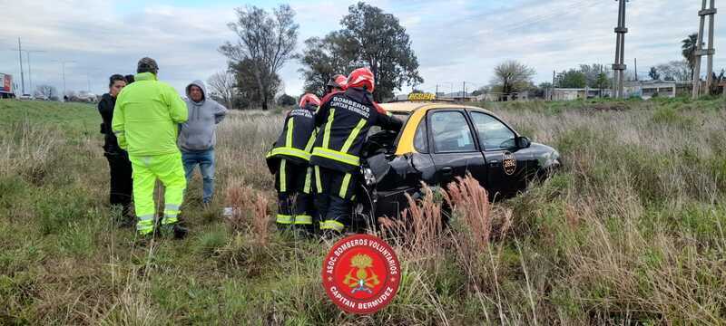 Uno de los veh&iacute;culos involucrados
