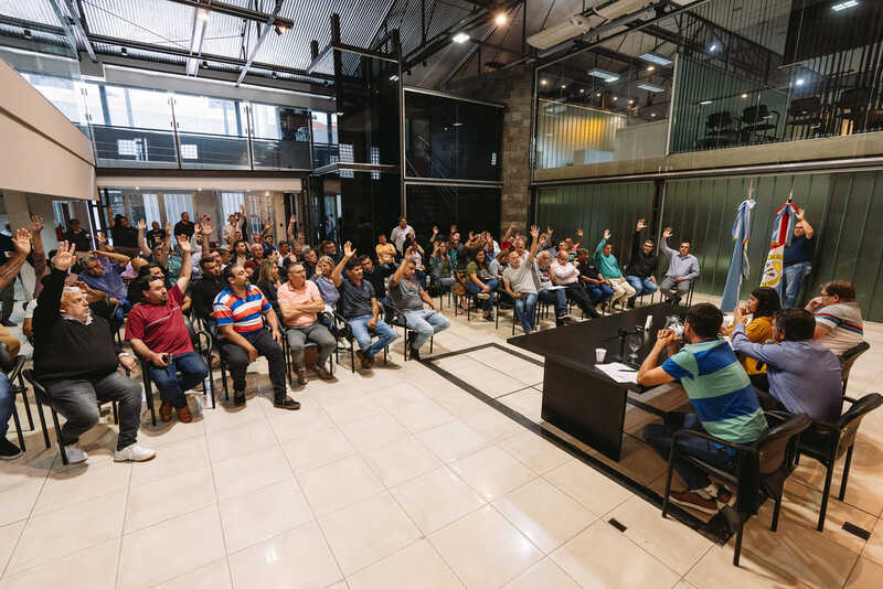 La reuni&oacute;n en Santa Fe