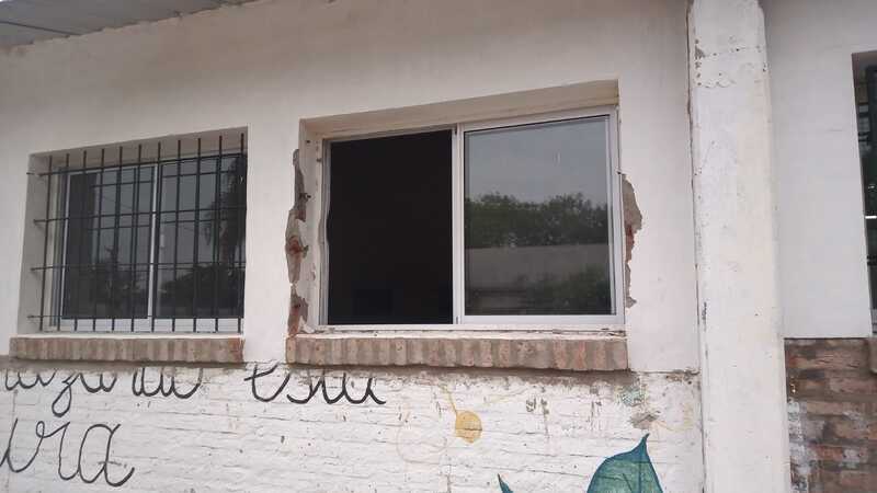 Violentaron una ventana