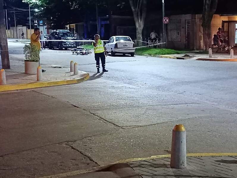 El lugar del tr&aacute;gico accidente