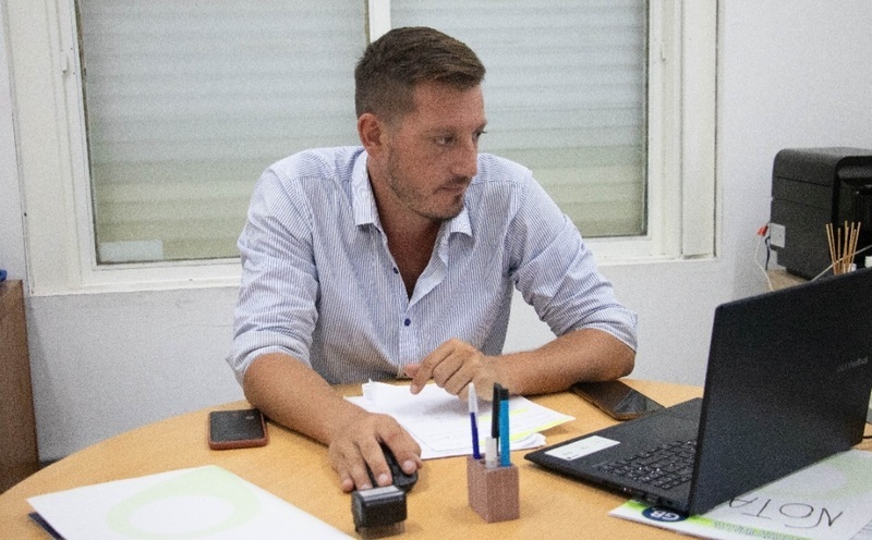 El secretario de Obras P&uacute;blicas