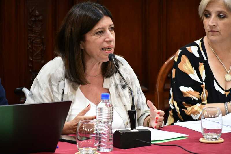 La legisladora socialista