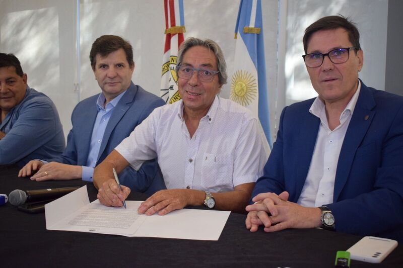 La firma del contrato
