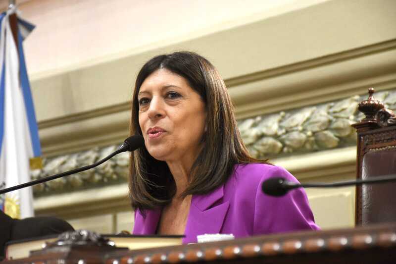 La legisladora socialista