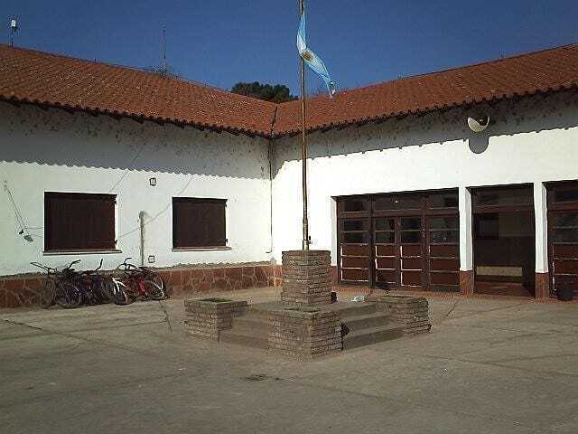 El patio est&aacute; en estado calamitoso