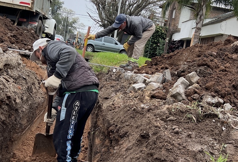 Trabajos en la zona este