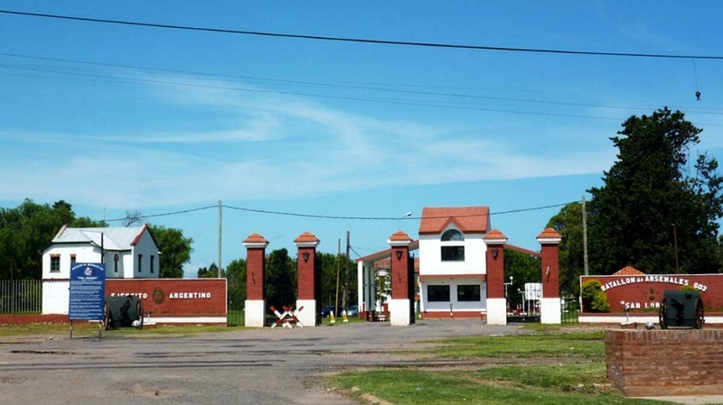 El batall&oacute;n en Beltr&aacute;n